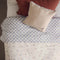 Cotbed Fitted Checkerboard Sheet (Waves)